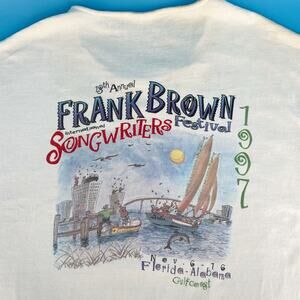 1997 Songwriters Festival tshirt 90s 1990s vintage